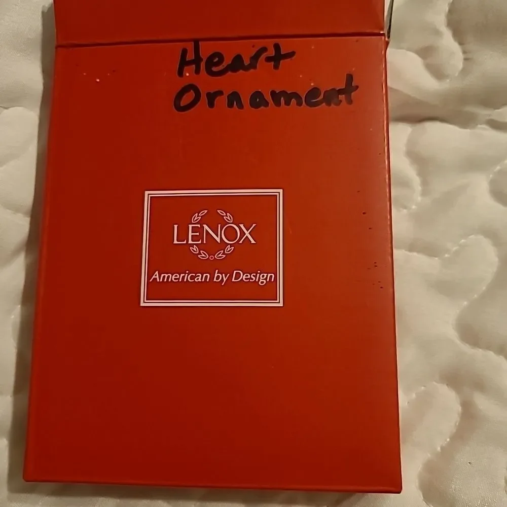 Lenox Bejeweled Heart Ornament